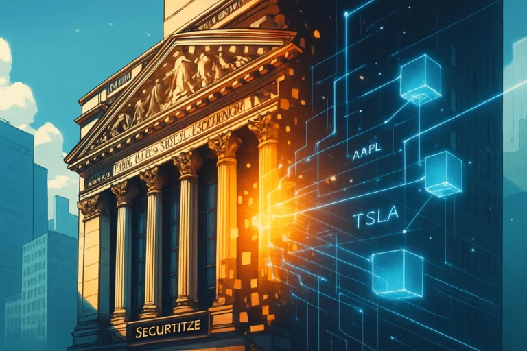 Securitize預告明年Q1推出「全鏈上」股票交易市場：將真實上市公司股權上鏈，還可參與DeFi互動